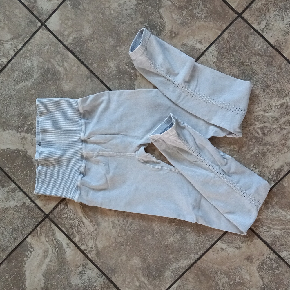 Free People Good Karma Leggings Ice Grey Size Small